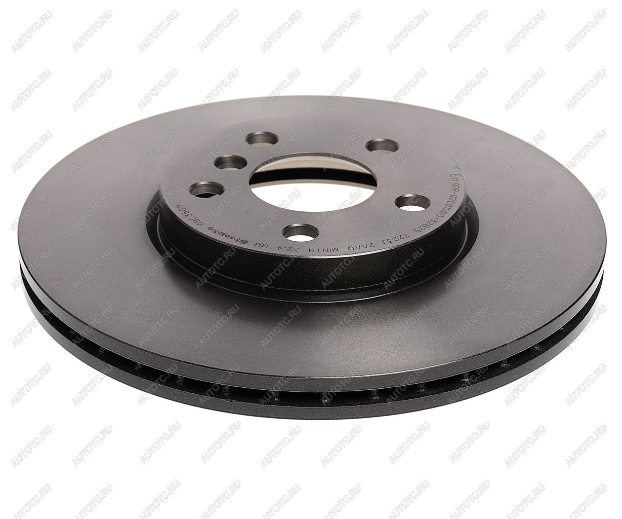 13 199 р. Диск тормозной BMW X1 (F48) (14-) передний вентилируемый (1шт.) BREMBO BREMBO 09.c350.11  с доставкой в г. Кемерово