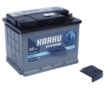 8 299 р. Аккумулятор KARHU Premium 65Ач обратная полярность KAINAR 6ст65(0)  с доставкой в г. Кемерово. Увеличить фотографию 2