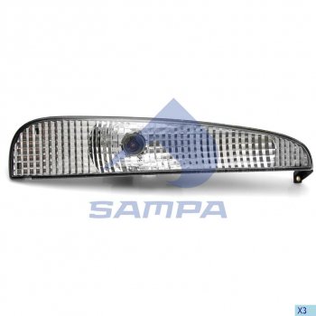 979 р. Указатель поворота MERCEDES Axor (04-) правый SAMPA SAMPA 201.091  с доставкой в г. Кемерово. Увеличить фотографию 1