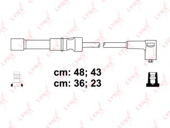 4 099 р. Провод высоковольтный CHEVROLET Lacetti (03-) (1.41.6) комплект (класс F) LYNX LYNX spc1808  с доставкой в г. Кемерово. Увеличить фотографию 2