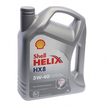 3 179 р. Масло моторное HELIX HX-8 5W40 A3B4SP синт.4л SHELL SHELL 550070336  с доставкой в г. Кемерово. Увеличить фотографию 1