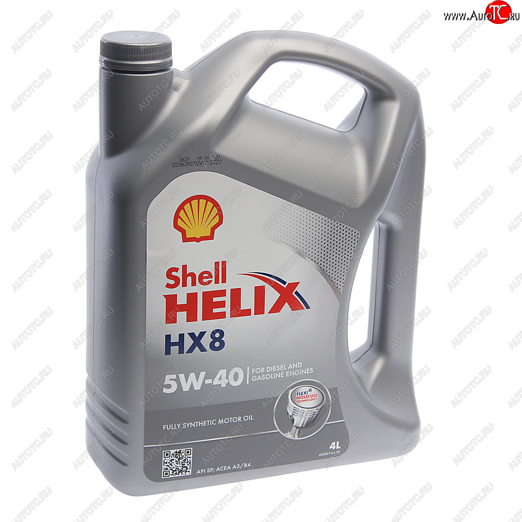 3 179 р. Масло моторное HELIX HX-8 5W40 A3B4SP синт.4л SHELL SHELL 550070336  с доставкой в г. Кемерово