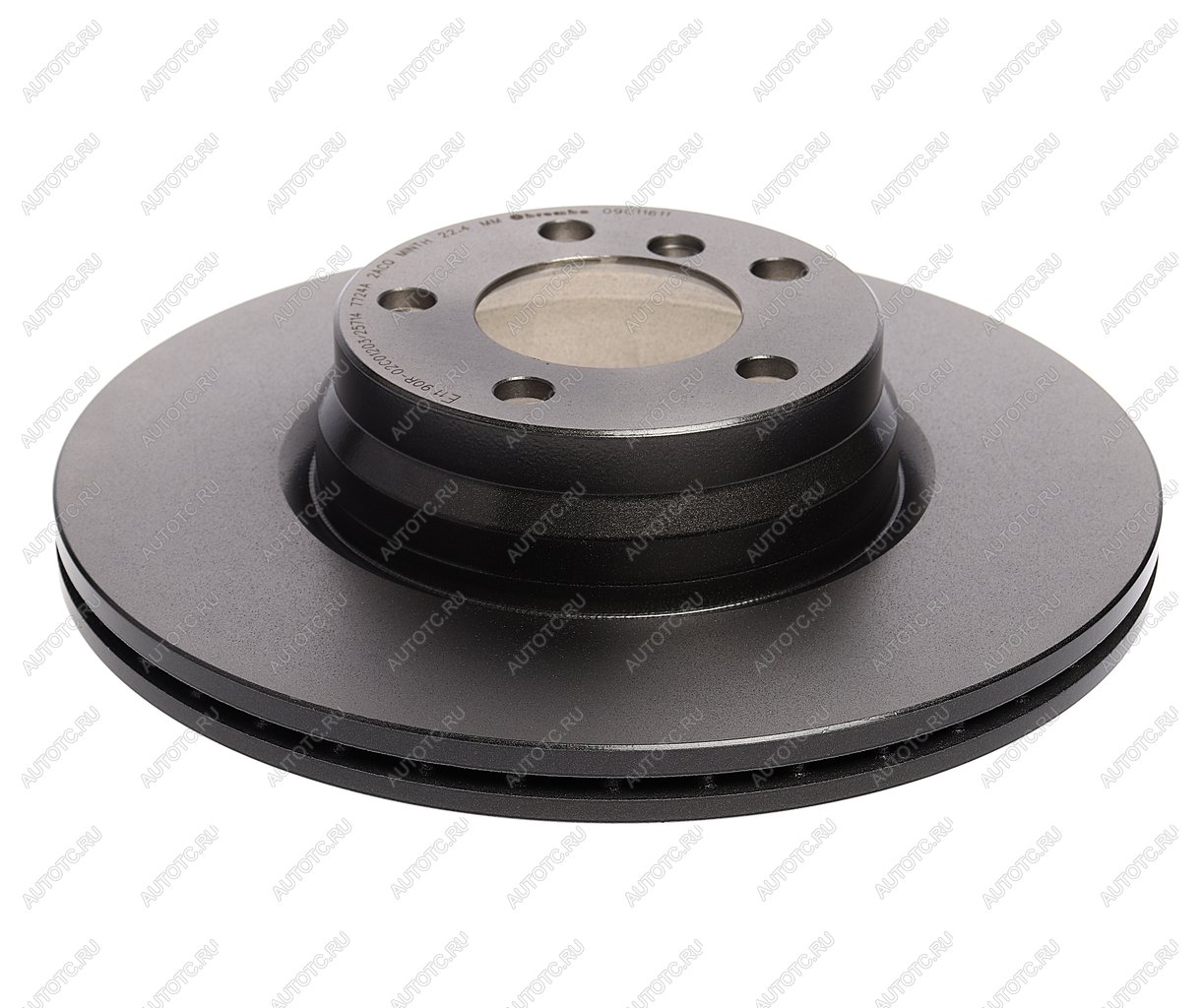 6 999 р. Диск тормозной BMW 2 (F22),3 (F30,F80) передний (1шт.) BREMBO BREMBO 09.c116.11  с доставкой в г. Кемерово