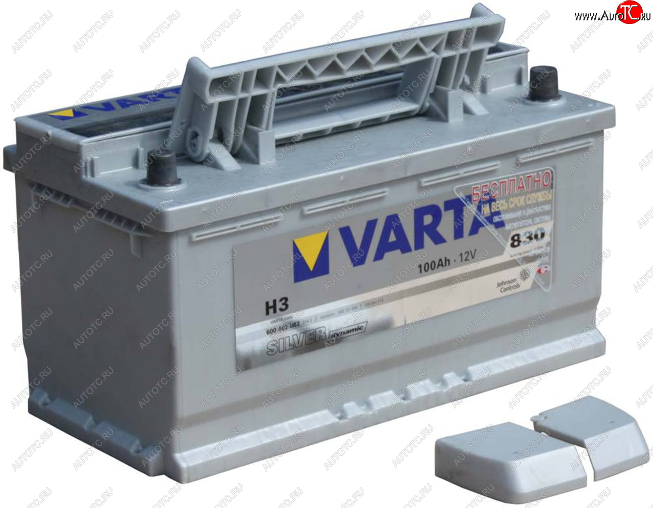 20 899 р. Аккумулятор VARTA Silver Dynamic 100Ач обратная полярность VARTA 6ст100(0) h3  с доставкой в г. Кемерово