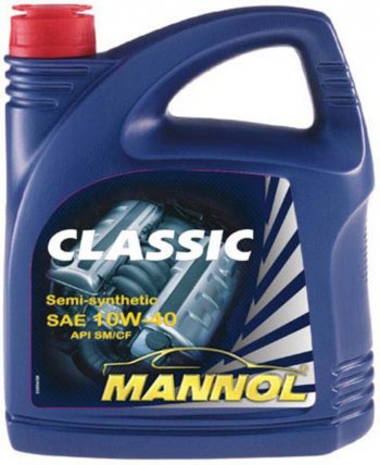 2 499 р. Масло моторное CLASSIC 10W40 CH-4SN псинт.4л 7501 MANNOL MANNOL 1101  с доставкой в г. Кемерово. Увеличить фотографию 1