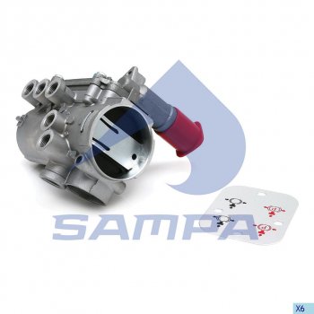 10 299 р. Клапан аварийного растормаживания DAF SCANIA SCHMITZ SAMPA SAMPA 092.140  с доставкой в г. Кемерово. Увеличить фотографию 1