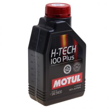 1 199 р. Масло моторное H-TECH 100 PLUS 5W30 SP 5W30 синт.1л MOTUL MOTUL 112141  с доставкой в г. Кемерово. Увеличить фотографию 1