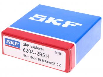 189 р. Подшипник механизма рулевого ГАЗ-53,3307 SKF SKF 180204 (6204.2rs)  с доставкой в г. Кемерово. Увеличить фотографию 2