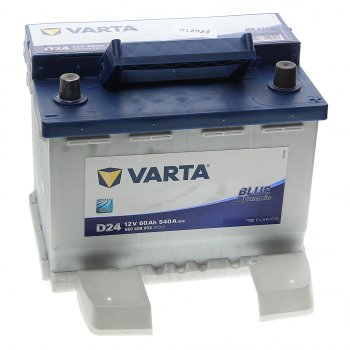 13 899 р. Аккумулятор VARTA Blue Dynamic 60Ач обратная полярность VARTA 6ст60(0) d24  с доставкой в г. Кемерово. Увеличить фотографию 2
