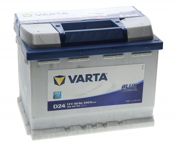 13 899 р. Аккумулятор VARTA Blue Dynamic 60Ач обратная полярность VARTA 6ст60(0) d24  с доставкой в г. Кемерово. Увеличить фотографию 1