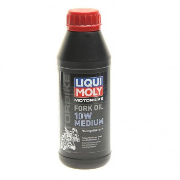 1 279 р. Масло для мотовилок и амортизаторов MOTORBIKE FORK OIL MEDIUM 10W синт.0.5л LIQUI MOLY LIQUI MOLY 1506  с доставкой в г. Кемерово. Увеличить фотографию 1