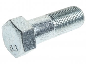 143 р. Болт М24х2.0х65-6g крепления шарнира штанги КММЗ КММЗ 372971  с доставкой в г. Кемерово. Увеличить фотографию 1