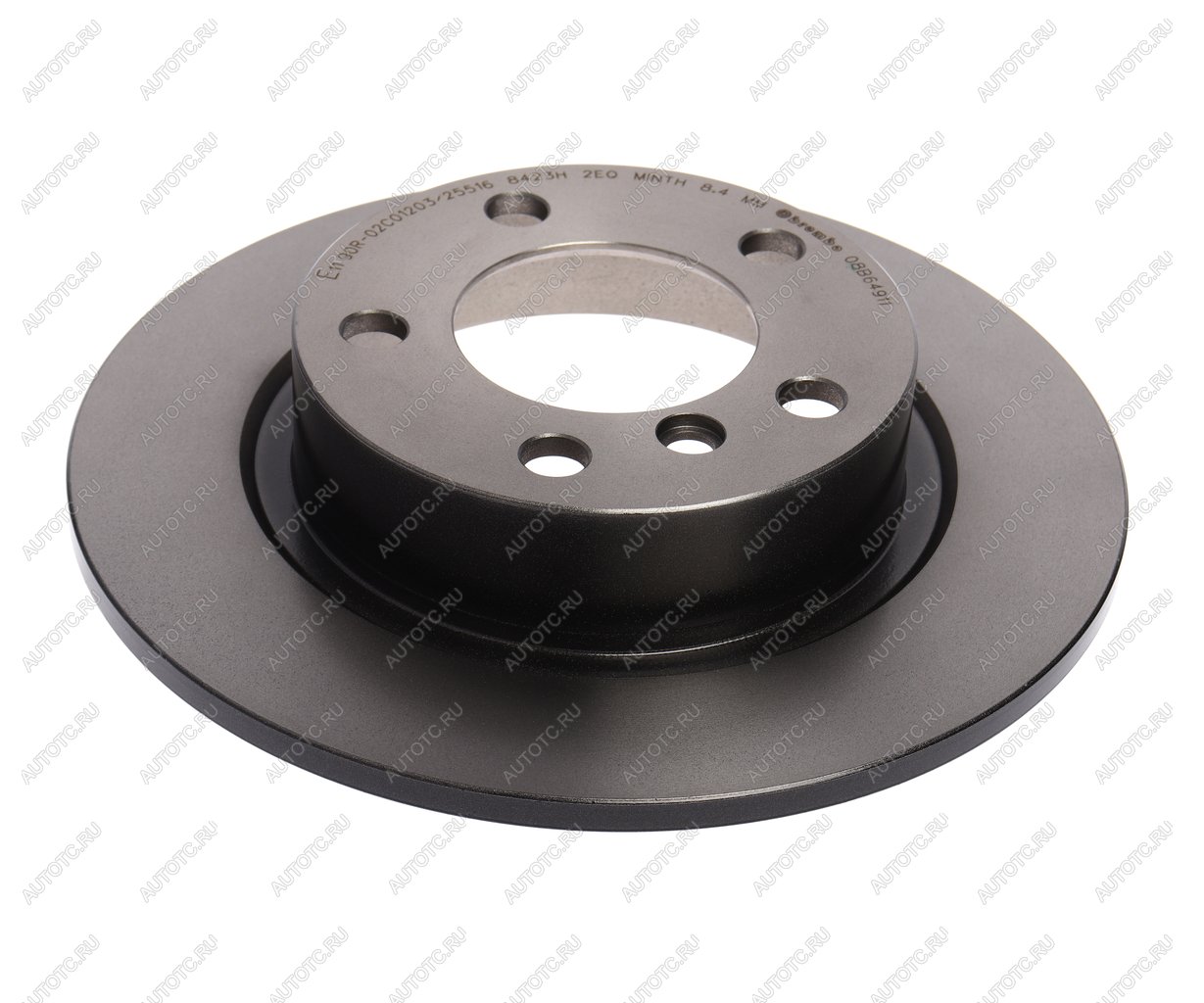 4 199 р. Диск тормозной MINI Clubman (R55),Countryman (R60) задний (1шт.) BREMBO BREMBO 08b64911  с доставкой в г. Кемерово