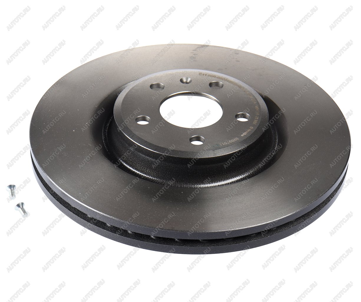 10 349 р. Диск тормозной AUDI A4,A6,A7 (07-) передний (1шт.) BREMBO BREMBO 09.b970.11  с доставкой в г. Кемерово