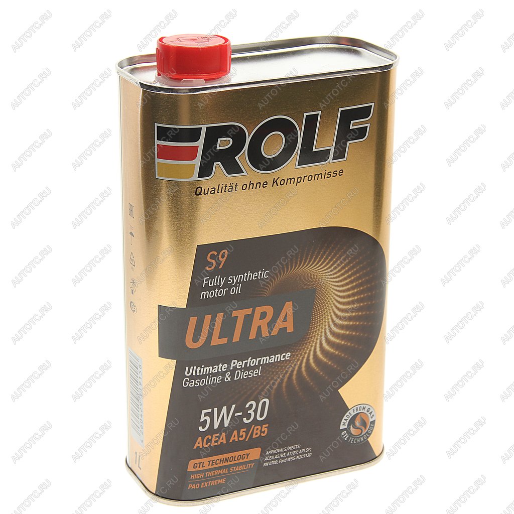 1 399 р. Масло моторное Ultra A5B5 5W30 синт.1л ROLF ROLF 323146  с доставкой в г. Кемерово