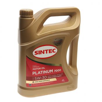 2 079 р. Масло моторное Platinum 7000 A3B4 5W30 синт.4л SINTEC SINTEC 600144  с доставкой в г. Кемерово. Увеличить фотографию 1