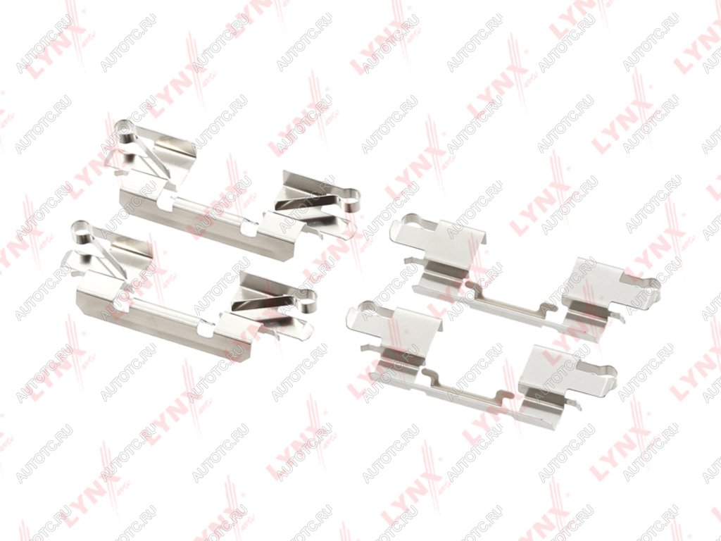 649 р. Ремкомплект MITSUBISHI Pajero Sport (08-),L200 (05-15) колодок тормозных передних LYNX LYNX bc8389  с доставкой в г. Кемерово