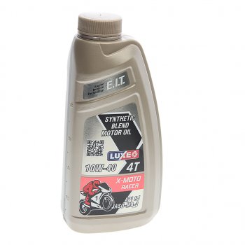 499 р. Масло моторное для 4-х тактных двигателей X-MOTO RACER SJ 4T 10W40 псинт.1л LUXE LUXE 30419  с доставкой в г. Кемерово. Увеличить фотографию 1