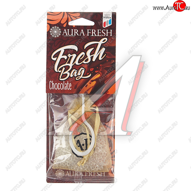 182 р. Ароматизатор подвесной гранулы (chocolate) 20г Fresh Bag AURA FRESH AURA FRESH 23046  с доставкой в г. Кемерово