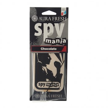 90 р. Ароматизатор подвесной картонный (chocolate) Spy Mania AURA FRESH AURA FRESH 23100  с доставкой в г. Кемерово. Увеличить фотографию 1