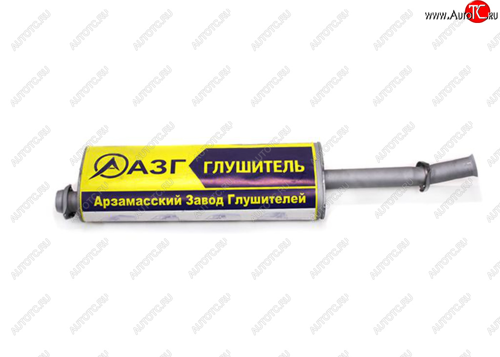 6 249 р. Глушитель ГАЗ-3302 Next дв.Evotech 2.7 ЕВРО-5 усиленный АЗГ АЗГ 2123-1201008-30  с доставкой в г. Кемерово