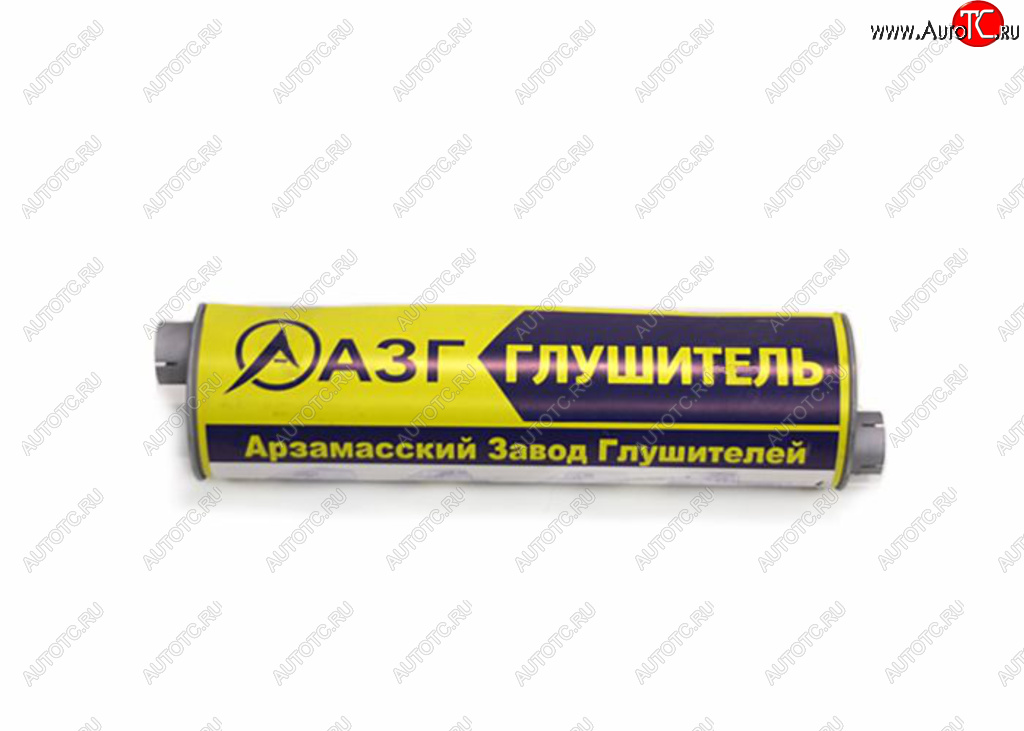2 999 р. Глушитель ГАЗ-3302,3221,2705 дв.ЗМЗ.402,405,406,ГАЗ-560 труба 66мм АЗГ АЗГ 33078-1201010  с доставкой в г. Кемерово
