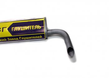 5 999 р. Глушитель ГАЗ-3302 дв.УМЗ ЕВРО-3,4 длинный с фланцем выход боковой АЗГ АЗГ 330202-1201008-41  с доставкой в г. Кемерово. Увеличить фотографию 2