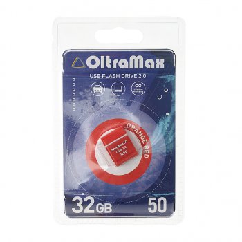 549 р. Карта памяти USB 32GB OLTRAMAX OLTRAMAX om-32gb-50-orange red  с доставкой в г. Кемерово. Увеличить фотографию 1