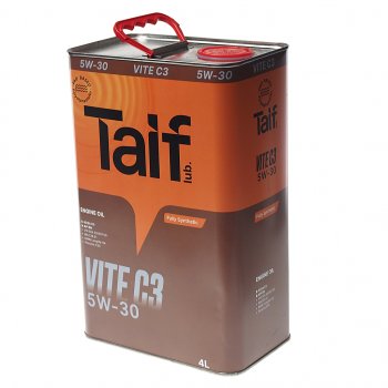 2 699 р. Масло моторное VITE PAO 5W30 C3SN синт.4л TAIF TAIF 211014  с доставкой в г. Кемерово. Увеличить фотографию 1