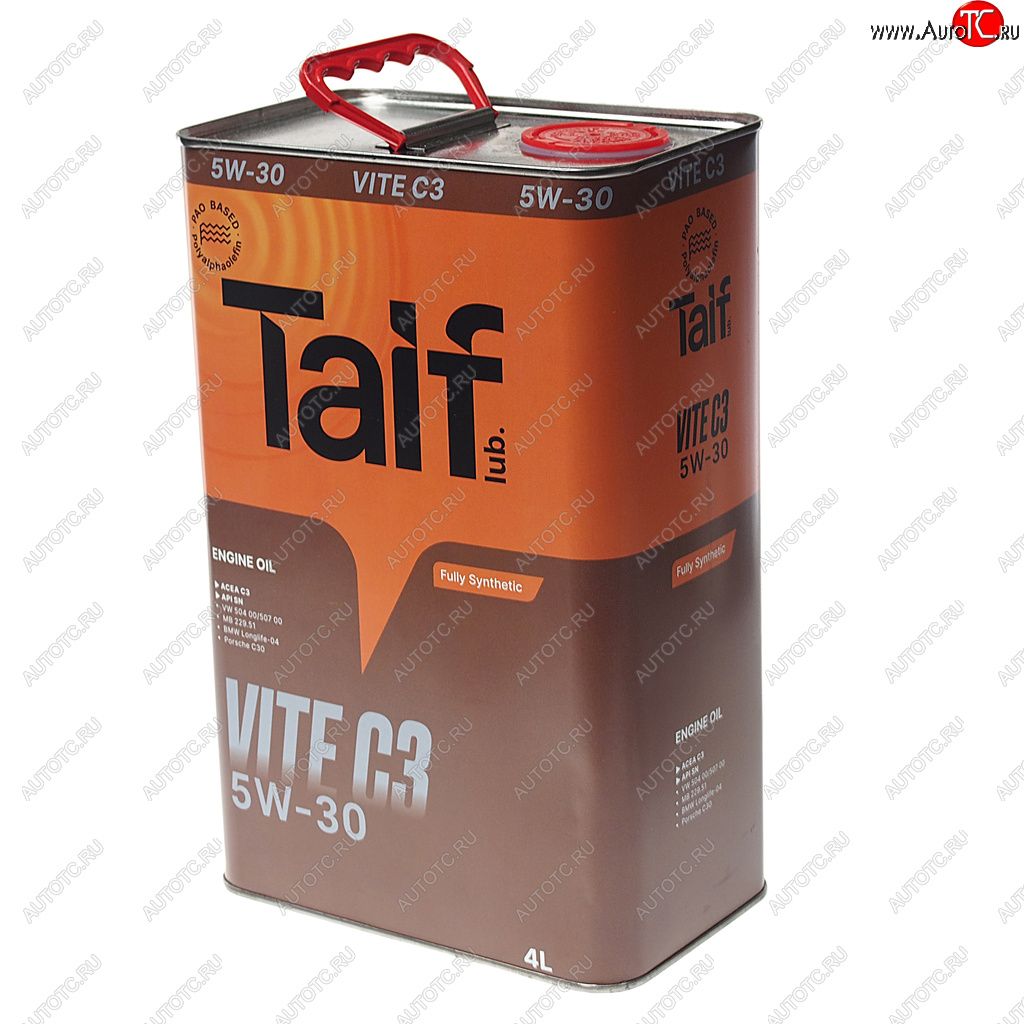 2 699 р. Масло моторное VITE PAO 5W30 C3SN синт.4л TAIF TAIF 211014  с доставкой в г. Кемерово