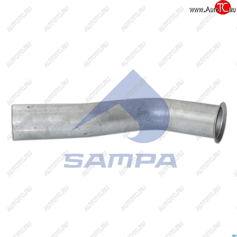4 599 р. Труба выхлопная глушителя MAN TGA передняя SAMPA SAMPA 021.299  с доставкой в г. Кемерово