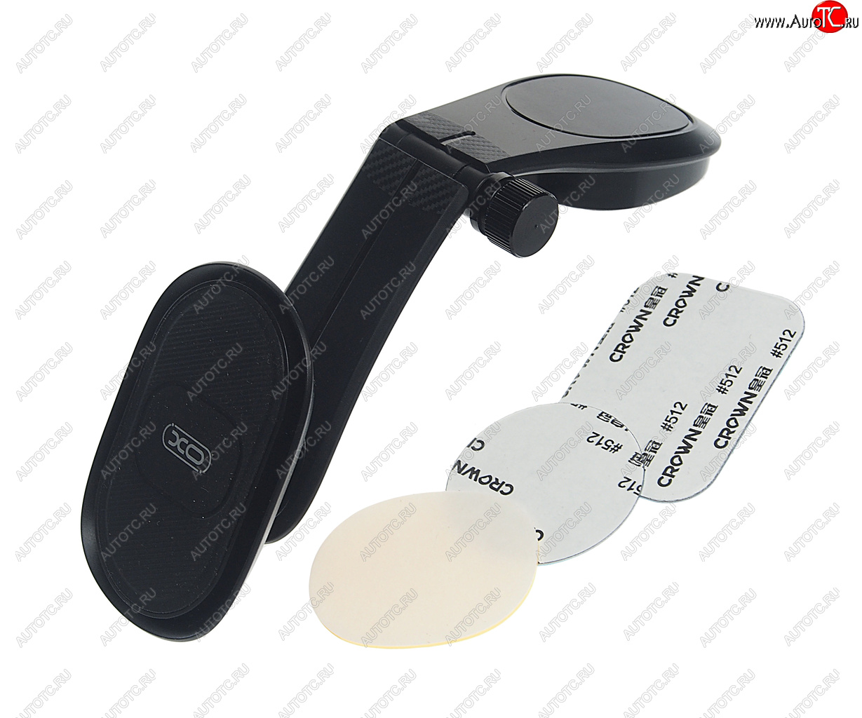 329 р. Держатель телефона универсальный магнитный черный XO XO c52 black  с доставкой в г. Кемерово