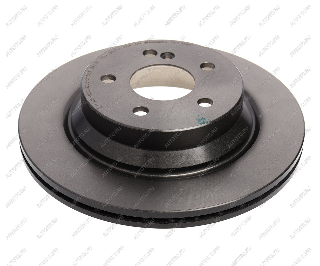 6 549 р. Диск тормозной MERCEDES E (W212),GLK ((X204) задний (1шт.) BREMBO BREMBO 09.a358.11  с доставкой в г. Кемерово
