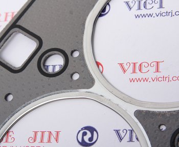 1 499 р. Прокладка головки блока HYUNDAI Starex H-1 (04-) (2.5-A) t=1.05мм (G) RHEE JIN RHEE JIN 22311-4a120  с доставкой в г. Кемерово. Увеличить фотографию 3