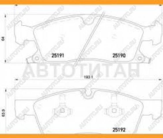 6 899 р. Колодки тормозные передние (4шт.) BREMBO Jeep Grand Cherokee WK2 дорестайлинг (2010-2013)  с доставкой в г. Кемерово