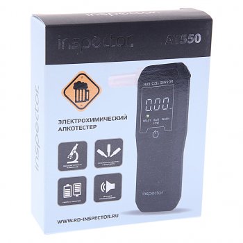 7 799 р. Алкотестер цифровой до 4.00 промилле LCD дисплей,звуковой сигнализатор INSPECTOR INSPECTOR at 550  с доставкой в г. Кемерово. Увеличить фотографию 2