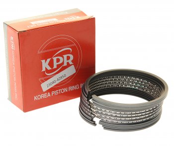 5 449 р. Кольца поршневые HYUNDAI Porter дв.D4BF d+0.00 комплект KPR KPR 23040-42850  с доставкой в г. Кемерово. Увеличить фотографию 1