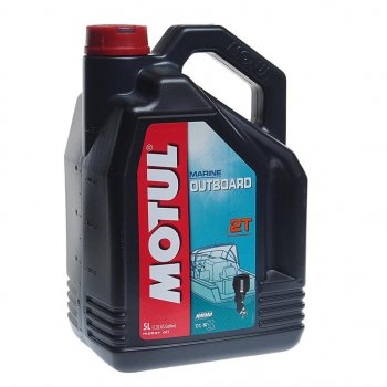 5 749 р. Масло моторное для 2-х тактных двигателей лодок OUTBOARD 2T мин.5л MOTUL MOTUL 101734  с доставкой в г. Кемерово. Увеличить фотографию 1