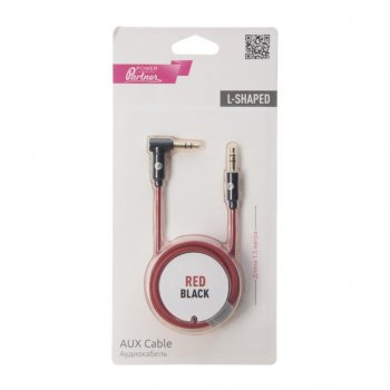 241 р. Кабель jack 3.5 1.5м красно-черный OLMIO OLMIO olm-038900  с доставкой в г. Кемерово. Увеличить фотографию 1