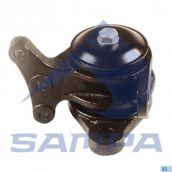 4 949 р. Подушка RENAULT двигателя передняя левая (верхняя) SAMPA SAMPA 080.162  с доставкой в г. Кемерово. Увеличить фотографию 1