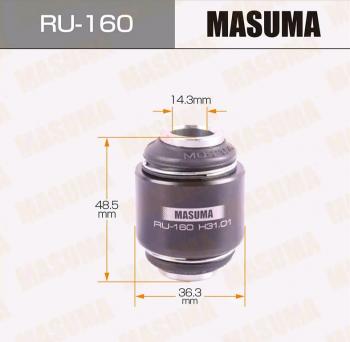 729 р. Сайлентблок TOYOTA Camry тяги задней поперечной внешний MASUMA MASUMA ru-160  с доставкой в г. Кемерово. Увеличить фотографию 2