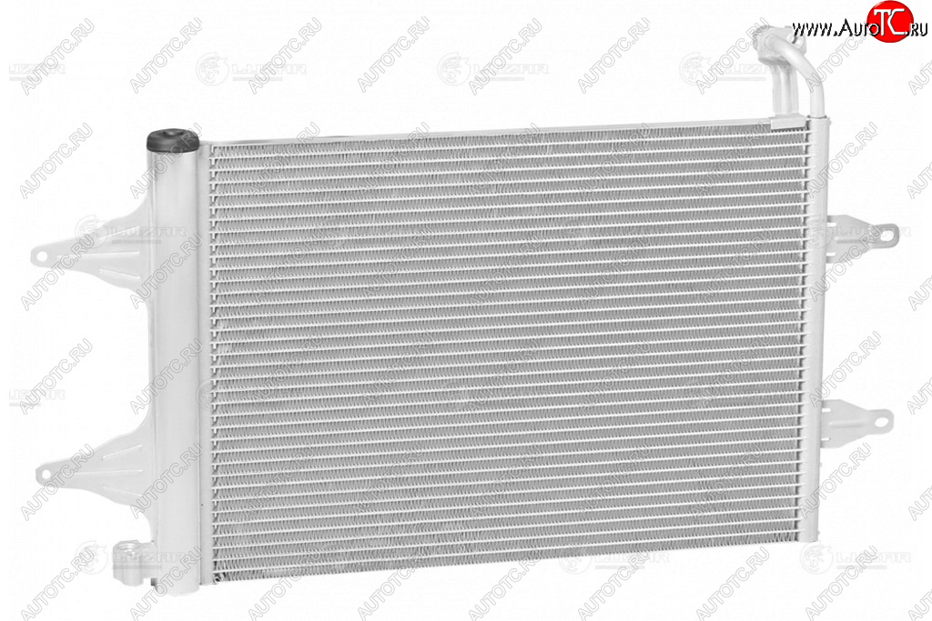 7 699 р. Радиатор кондиционера VW Polo (02-05) SKODA Fabia (01-07) LUZAR LUZAR lrac18qr  с доставкой в г. Кемерово