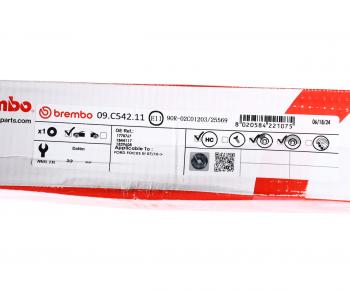8 599 р. Диск тормозной FORD Focus (04-),Kuga,Transit (13-) передний вентилируемый (1шт.) BREMBO BREMBO 09.c542.11  с доставкой в г. Кемерово. Увеличить фотографию 6