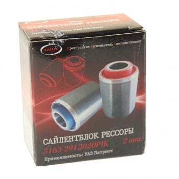 1 099 р. Сайлентблок УАЗ-3163 рессоры полиуретан 2шт. ПИК ПИК 3163-2912020  с доставкой в г. Кемерово. Увеличить фотографию 2