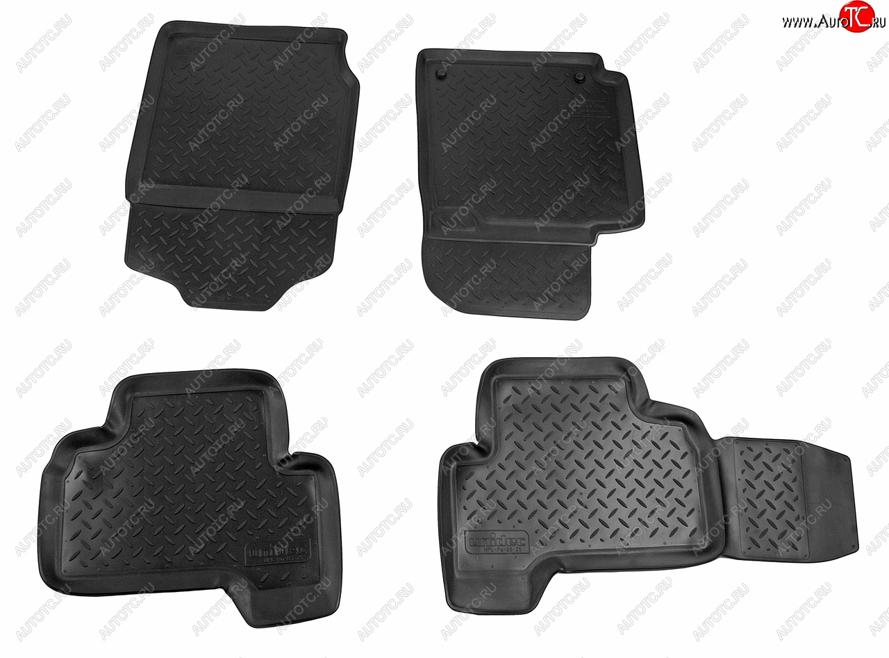 2 199 р. Коврик салона SUZUKI Grand Vitara 5D (05-) полиуретан 4шт. NORPLAST NORPLAST npl-po-85-25  с доставкой в г. Кемерово