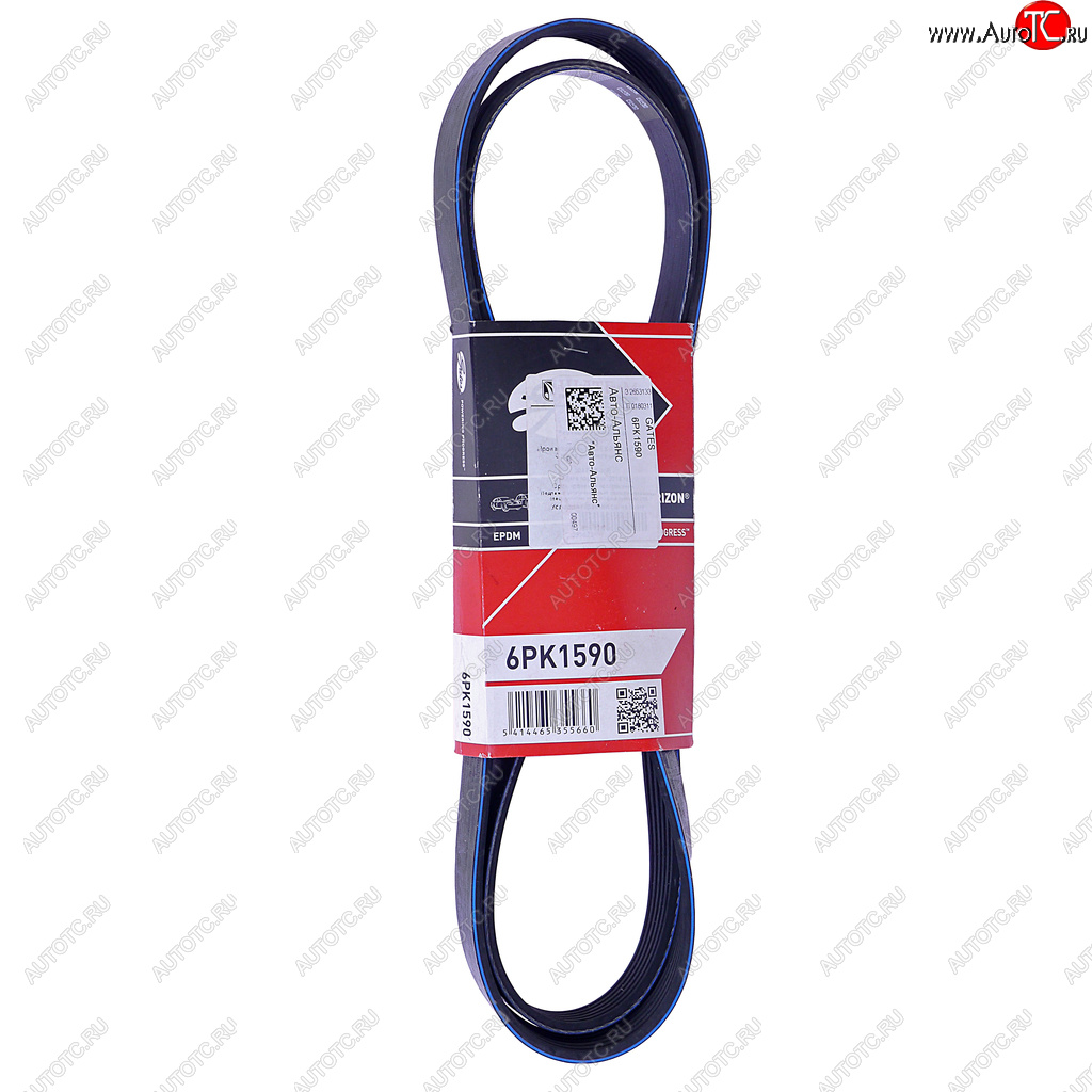1 399 р. Ремень приводной поликлиновой 6PK1590 GATES GATES 6pk1590  с доставкой в г. Кемерово