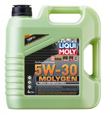 5 999 р. Масло моторное MOLYGEN NEW GENERATION 5W30 синт.4л LIQUI MOLY LIQUI MOLY 9089  с доставкой в г. Кемерово. Увеличить фотографию 1