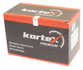 1 749 р. Колодки тормозные задние барабанные (4шт.) KORTEX Nissan Almera Classic седан B10 (2006-2013)  с доставкой в г. Кемерово. Увеличить фотографию 2