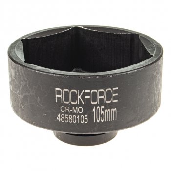 8 299 р. Головка торцевая 1 105мм ударная L=80мм ROCKFORCE ROCKFORCE rf-48580105  с доставкой в г. Кемерово. Увеличить фотографию 1