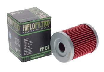 439 р. Фильтр масляный мото KAWASAKI SUZUKI YAMAHA SYM HIFLO FILTRO HIFLO FILTRO hf132  с доставкой в г. Кемерово. Увеличить фотографию 1
